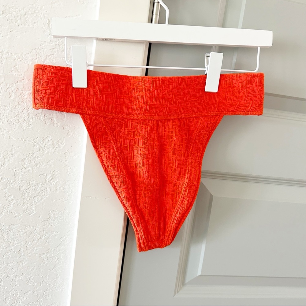 New Free People Dylan Bikini Bottoms Flame - Picture 4 of 6